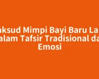 Maksud Mimpi Bayi Baru Lahir dalam Tafsir Tradisional dan Emosi
