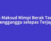 Bila Maksud Mimpi Berak Terasa Mengganggu selepas Terjaga