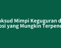 Maksud Mimpi Keguguran dan Emosi yang Mungkin Terpendam