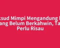 Maksud Mimpi Mengandung bagi yang Belum Berkahwin, Tak Perlu Risau