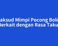 Maksud Mimpi Pocong Boleh Berkait dengan Rasa Takut
