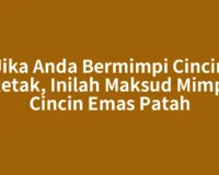 Jika Anda Bermimpi Cincin Retak, Inilah Maksud Mimpi Cincin Emas Patah