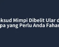 Maksud Mimpi Dibelit Ular dan Apa yang Perlu Anda Faham