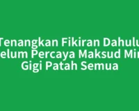 Tenangkan Fikiran Dahulu sebelum Percaya Maksud Mimpi Gigi Patah Semua