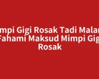 Mimpi Gigi Rosak Tadi Malam? Fahami Maksud Mimpi Gigi Rosak