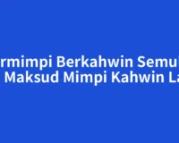 Bermimpi Berkahwin Semula? Ini Maksud Mimpi Kahwin Lagi