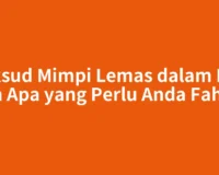 Maksud Mimpi Lemas dalam Laut dan Apa yang Perlu Anda Faham